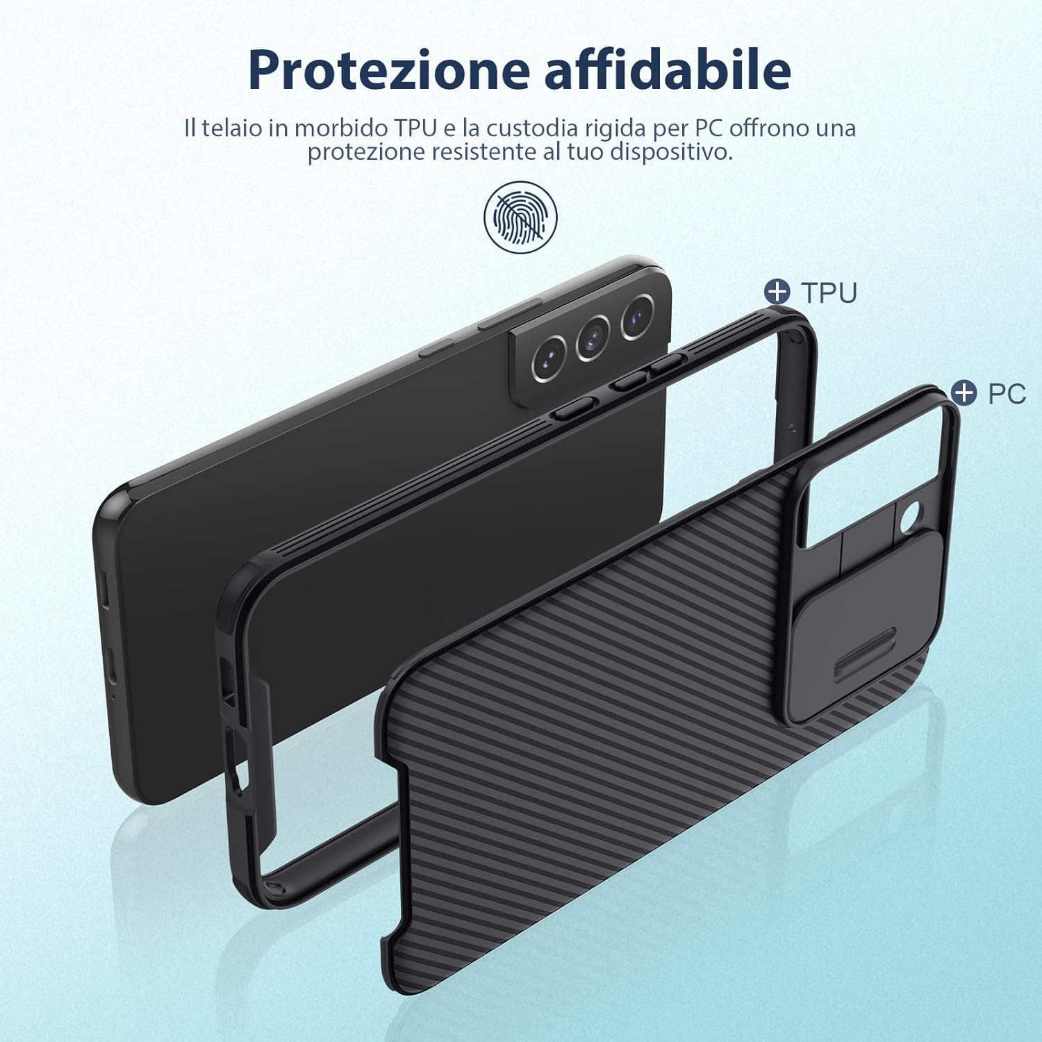 Samsung Galaxy S22 zadné púzdro Nillkin CamShield