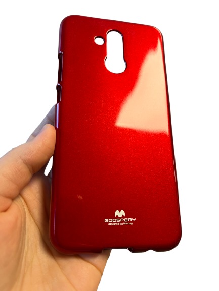 Huawei Mate 20 Lite zadné gumené púzdro Jelly červené