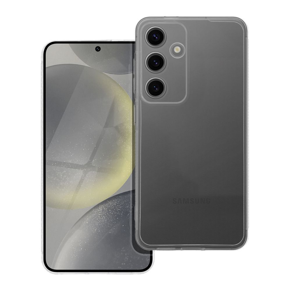 Samsung Galaxy S23 zadné silikónové púzdro priehľadné extra pevné 1,5mm