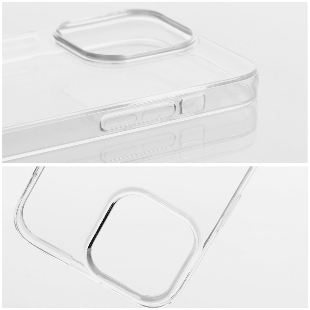 Samsung Galaxy S25 Ultra silikónové púzdro priehľadné 2mm s ochranou okolo kamery
