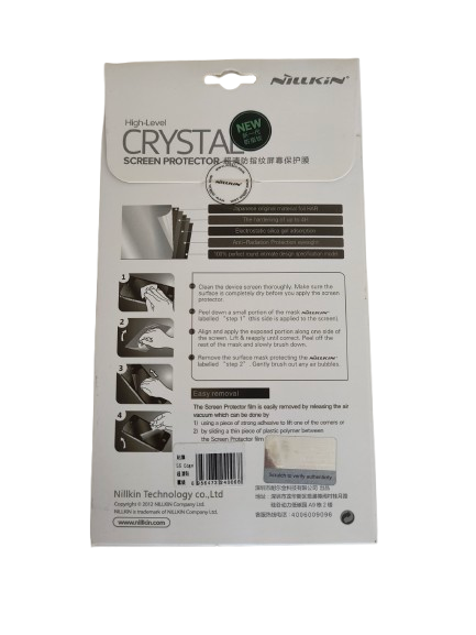 Samsung Galaxy S6 Edge ochranné fólie Nillkin komplet ochrana