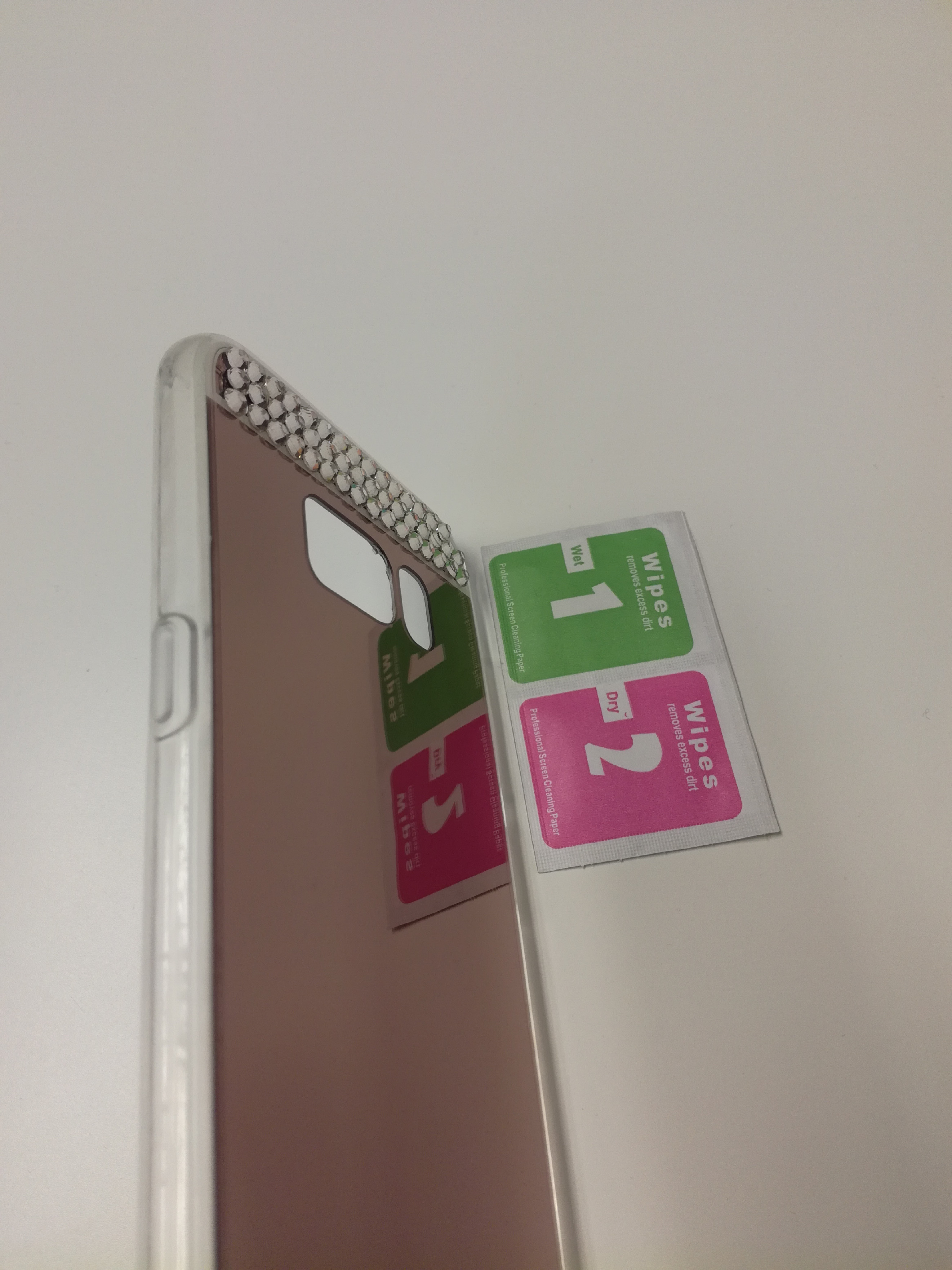 Samsung Galaxy S8 zrkadlové púzdro SL ružové
