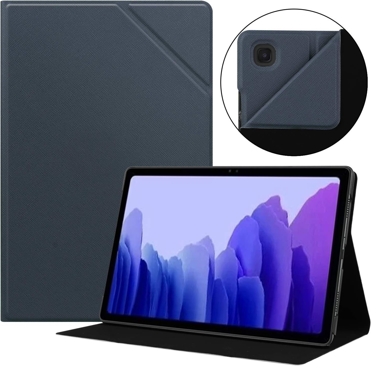 Samsung Galaxy Tab A7 10,4" kožené púzdro Smart book modré
