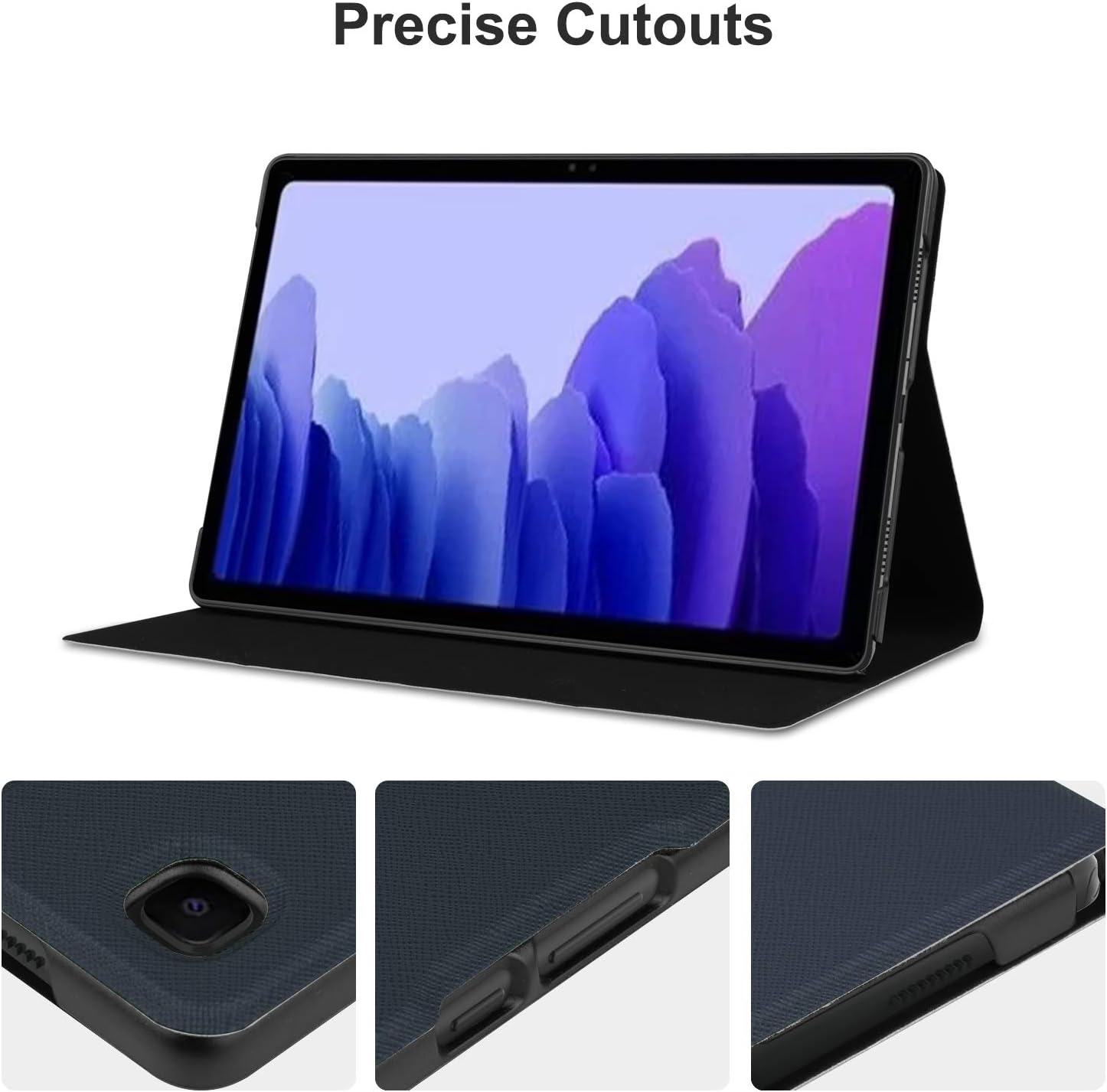 Samsung Galaxy Tab A7 10,4" kožené púzdro Smart book modré