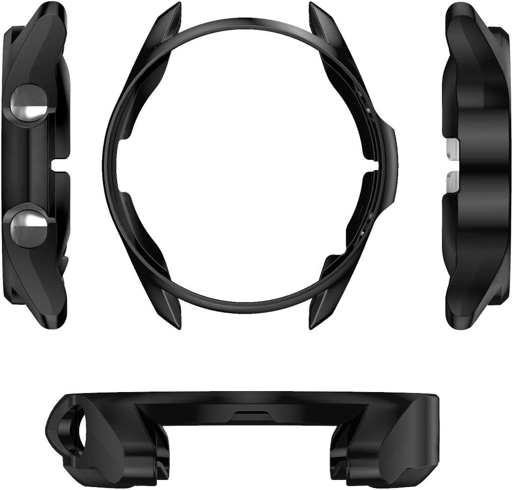 Samsung Galaxy Watch 3 45mm ochranná krytka čierna 2ks v balení