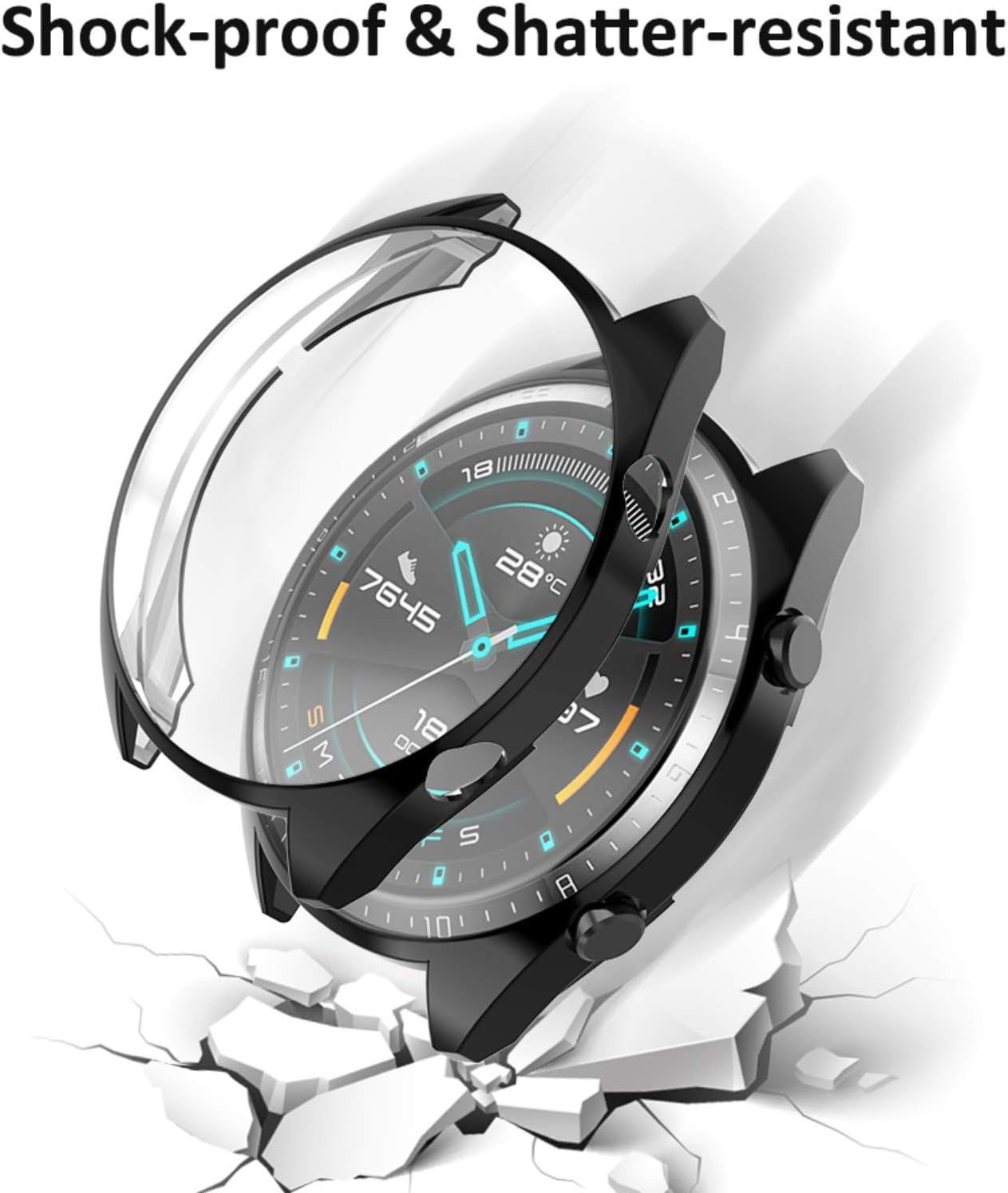 Samsung Galaxy Watch GT 2 46mm ochranná krytka 3 farby v balení
