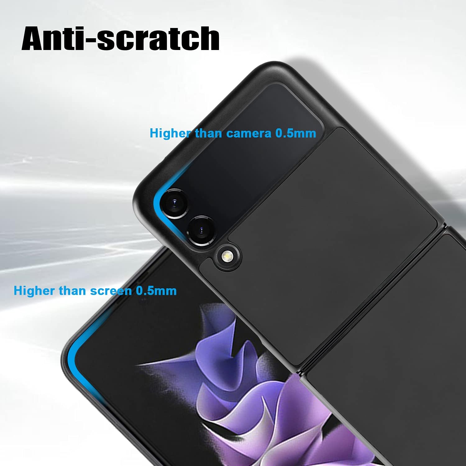 Samsung Galaxy Z Flip 3 5G ochranný kryt čierny