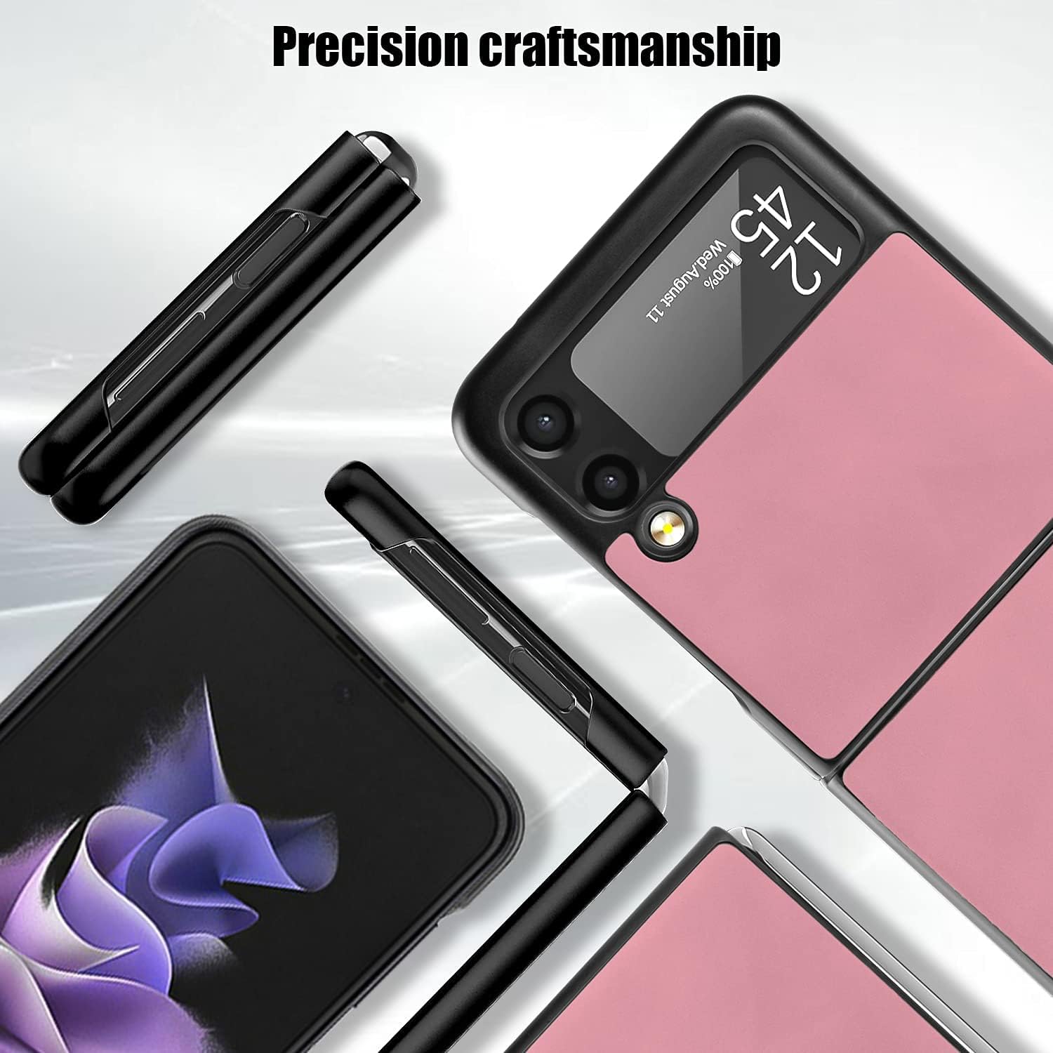 Samsung Galaxy Z Flip 3 5G ochranný kryt ružový