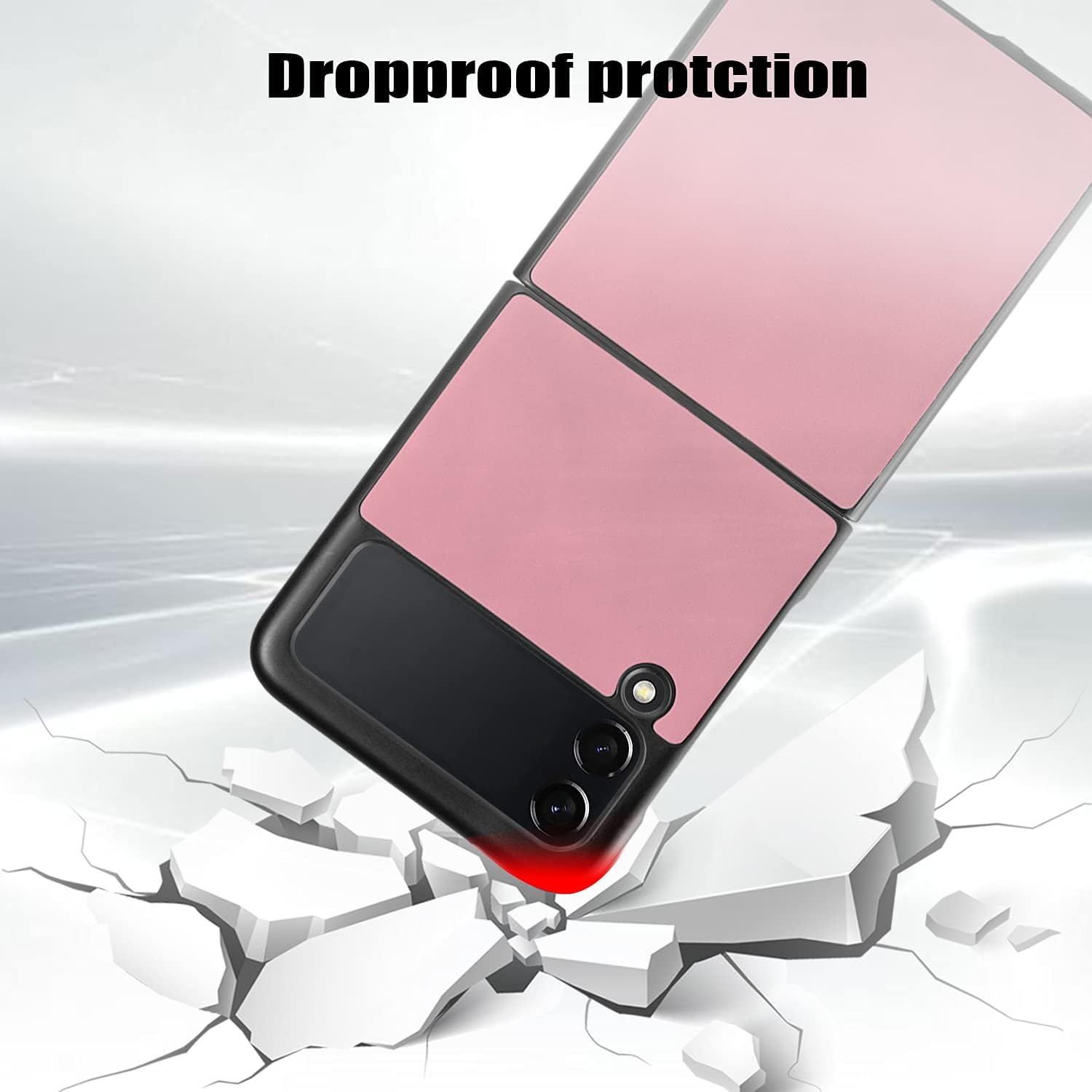 Samsung Galaxy Z Flip 3 5G ochranný kryt ružový
