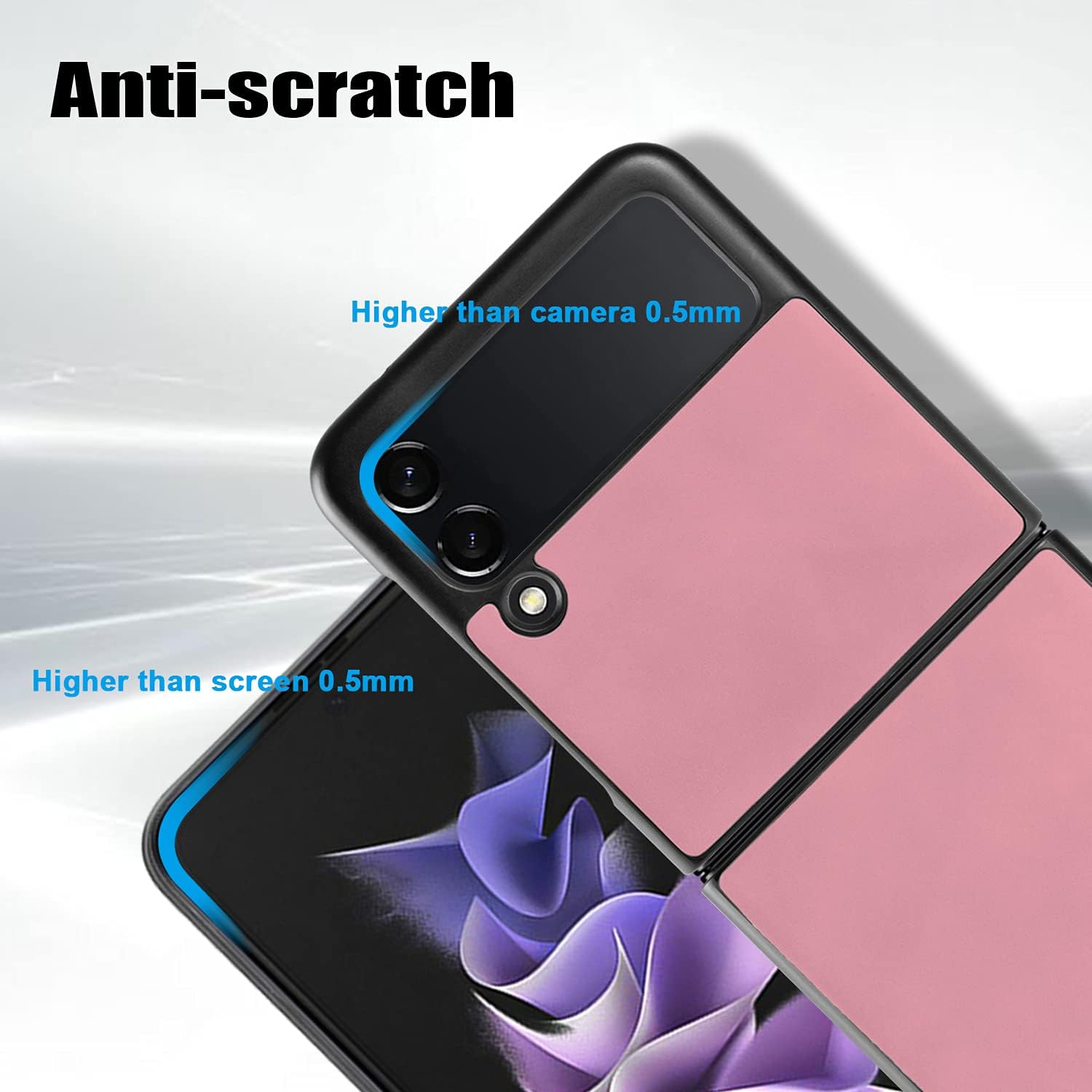 Samsung Galaxy Z Flip 3 5G ochranný kryt ružový
