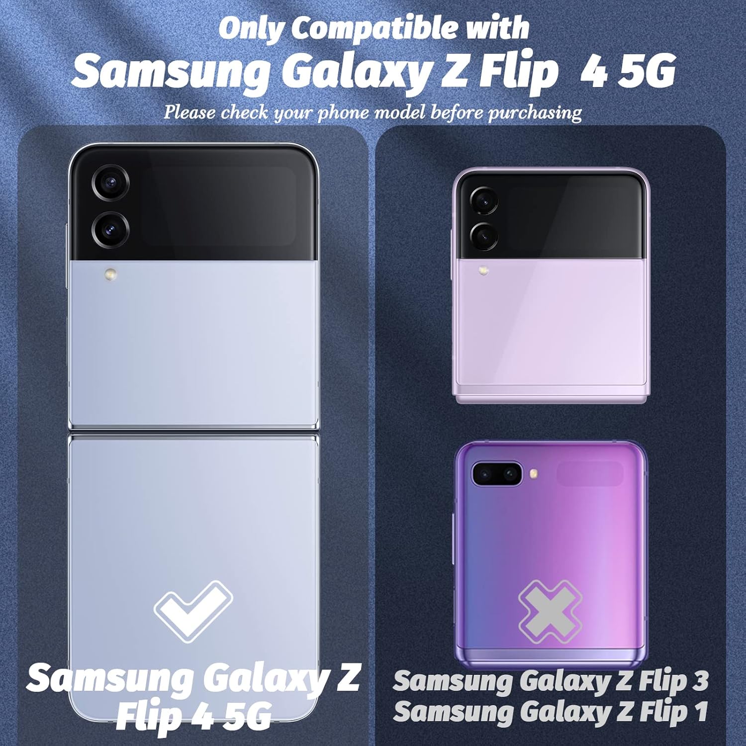 Samsung Galaxy Z Flip 4 5G priehľadné púzdro antishock