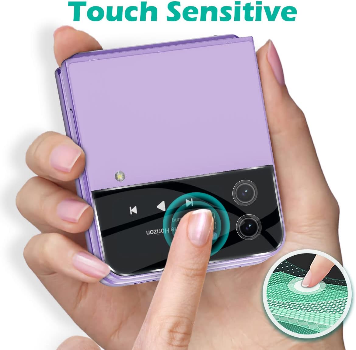 Samsung Galaxy Z Flip 4 ochranné sklo mini obrazovky a fotoaparátu 2ks