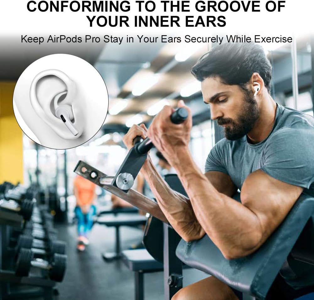 Silikónové háčiky pre AirPods Pro 6ks