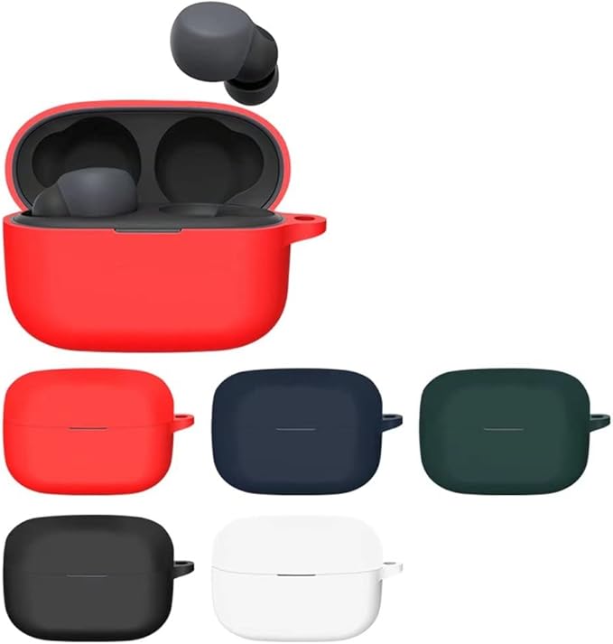 Sony Linkbuds S silikónové púzdro s karabínou čierne