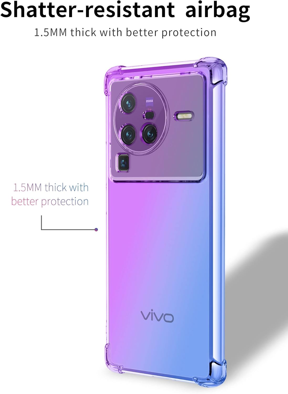 VIVO X80 Pro odolné AntiShock púzdro