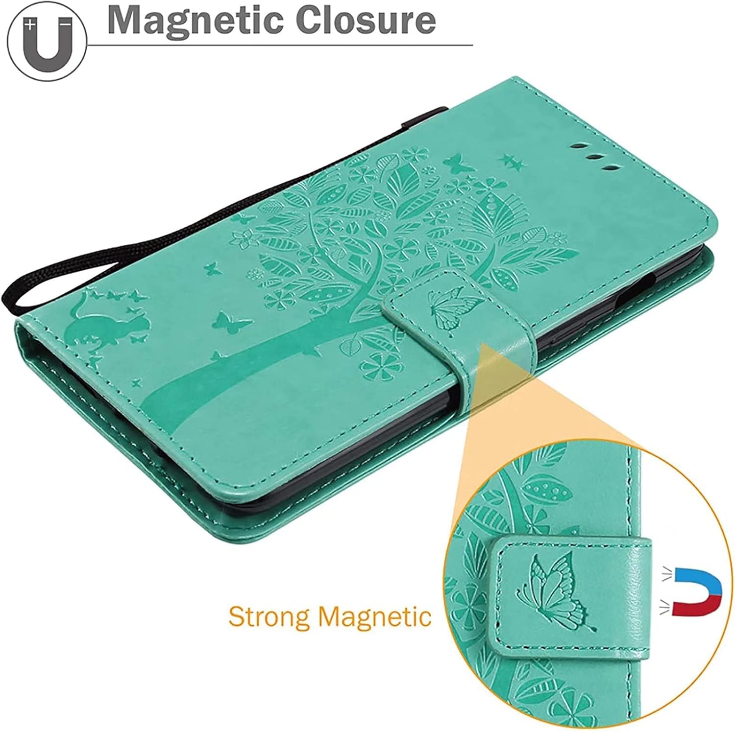 Xiaomi Poco F4 GT púzdro Book strom zelené