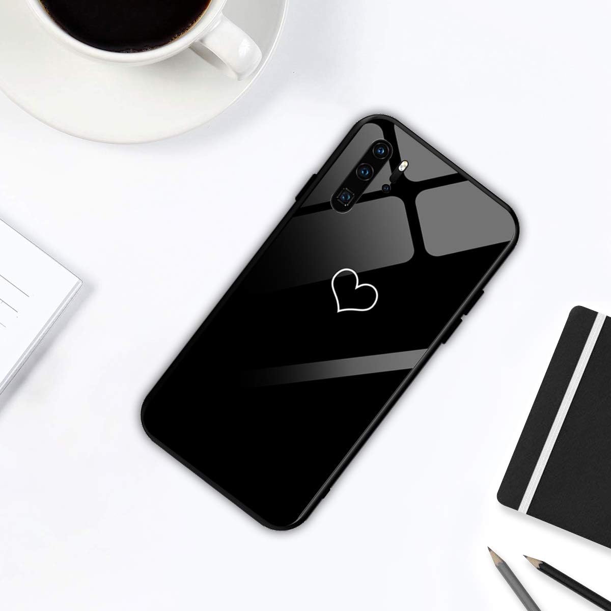 Huawei P20 Pro zadné púzdro sklenené srdce