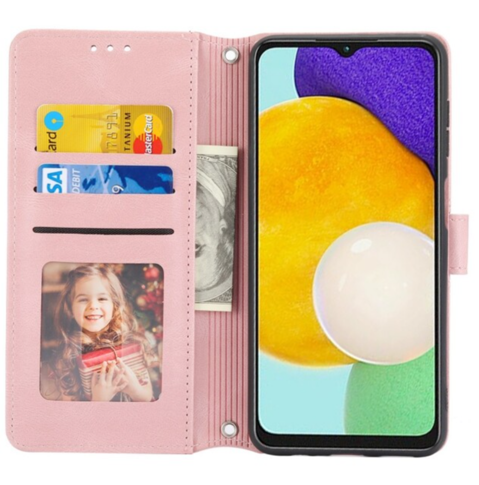 Xiaomi Redmi 9C púzdro book ružové