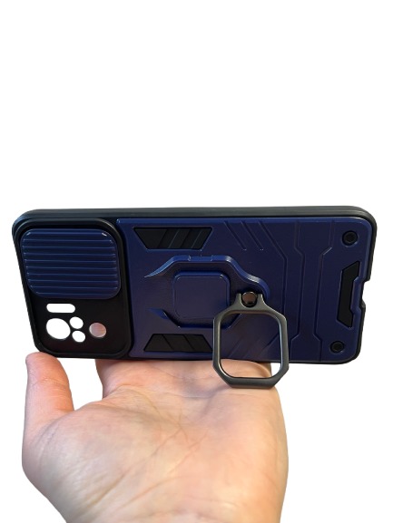 Xiaomi Redmi Note 10 / 10S púzdro Slide Armor modré
