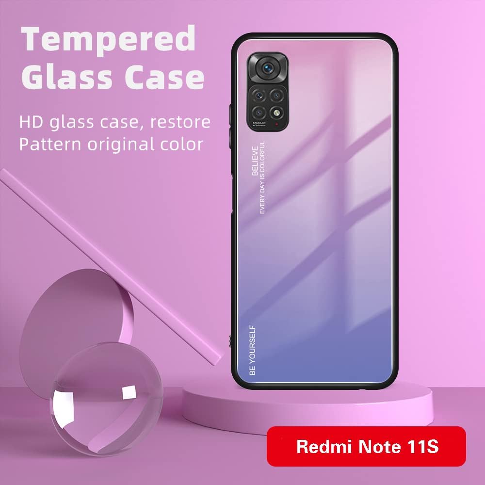 Xiaomi Redmi Note 11 4G / Note 11S zadné púzdro ružovo-fialové