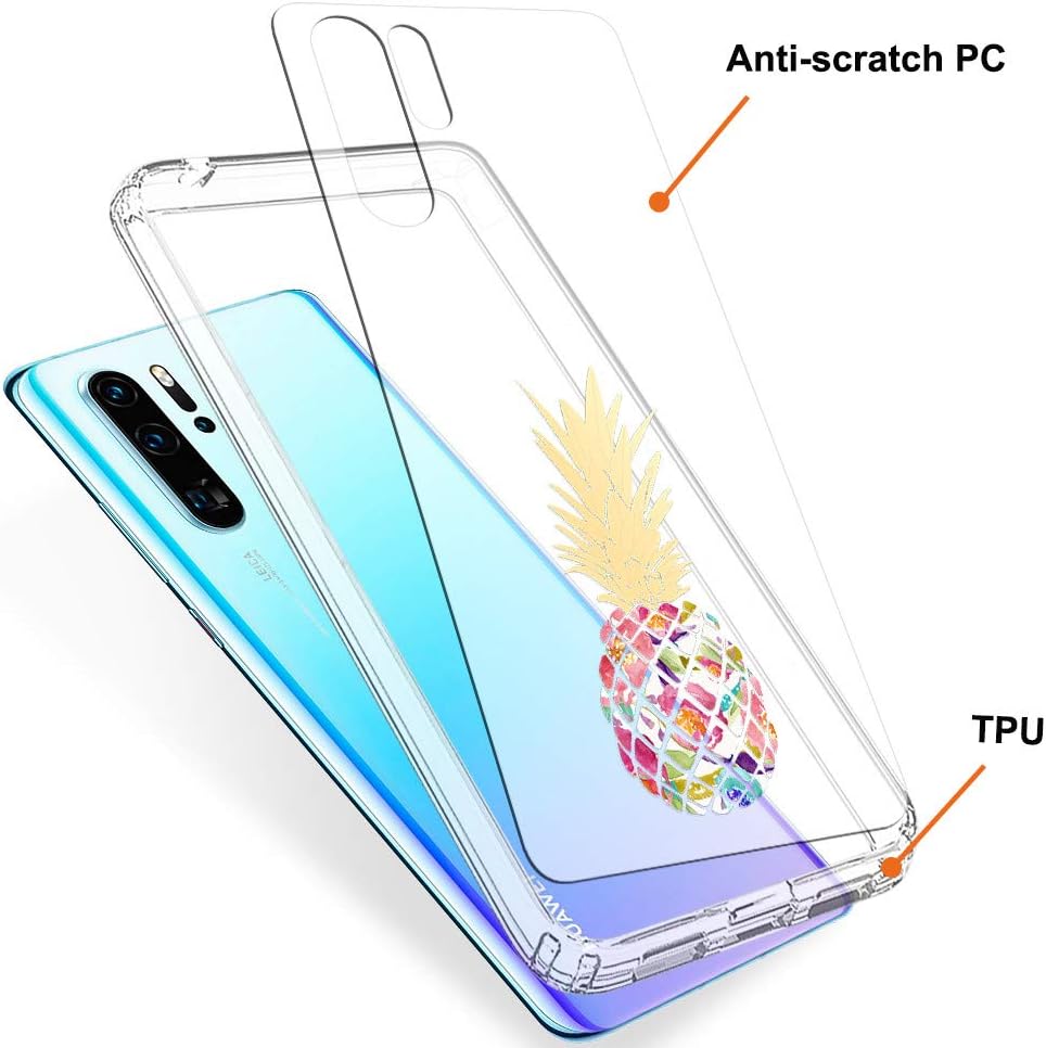 Huawei P30 Pro zadné púzdro s potlačou ananás