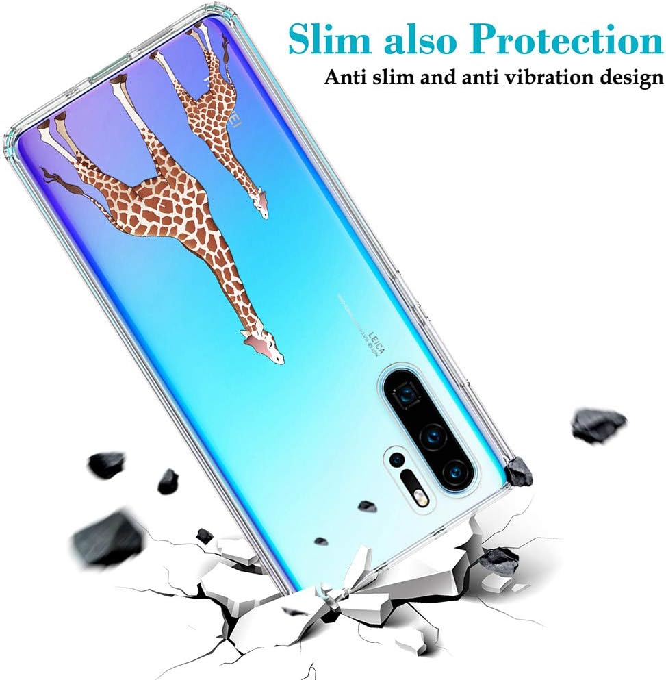 Huawei P30 Pro zadné púzdro s potlačou žirafa