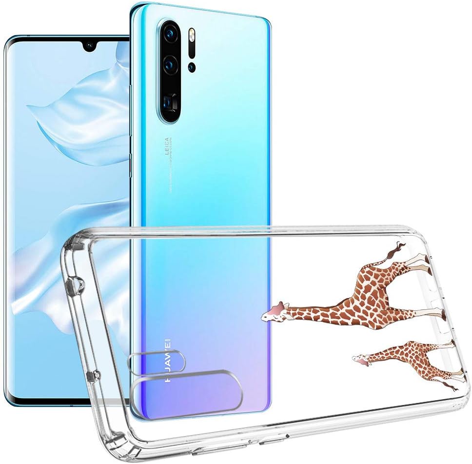 Huawei P30 Pro zadné púzdro s potlačou žirafa
