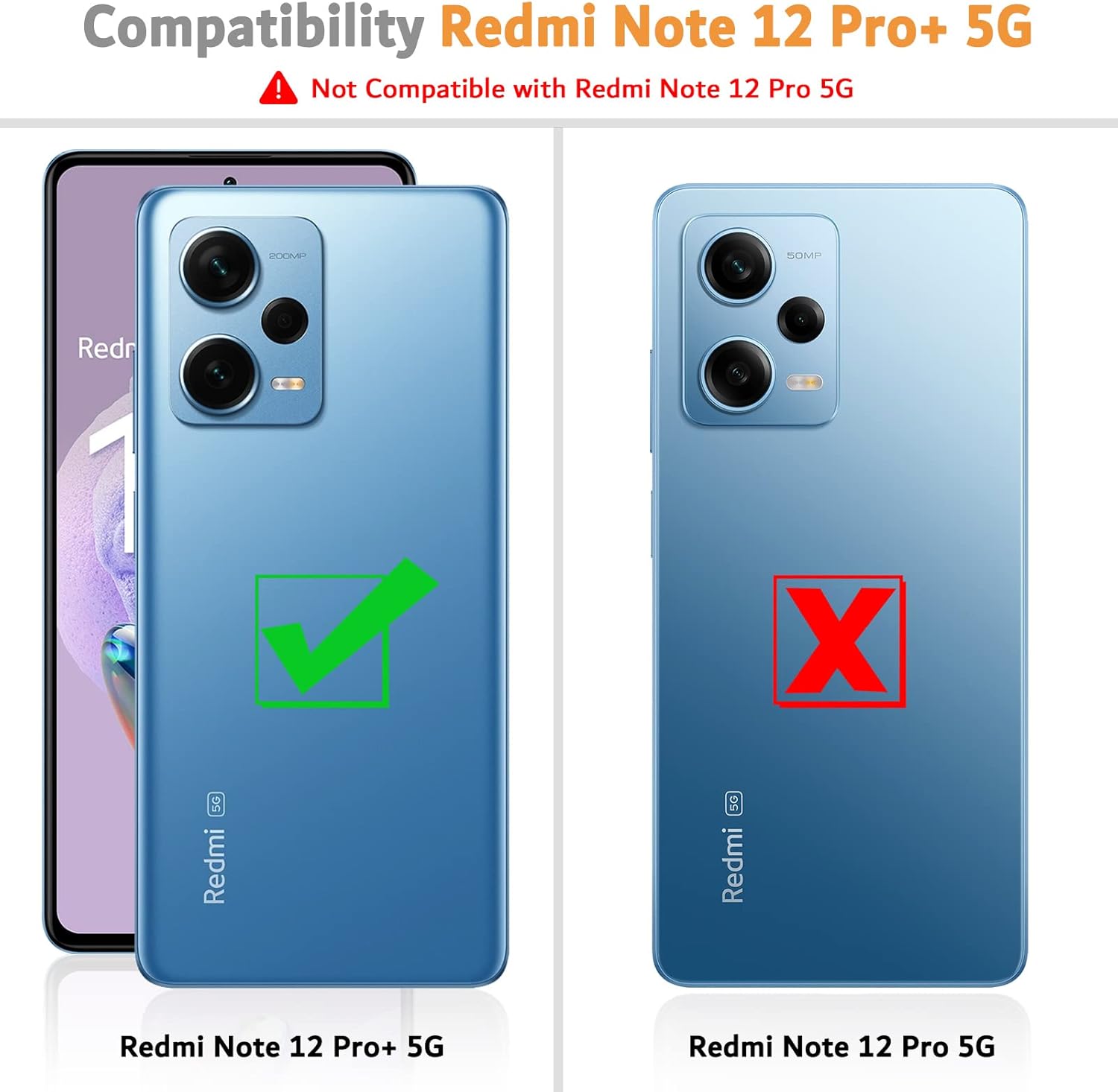 Xiaomi Redmi Note 12 Pro+ 5G kožené prešívané púzdro Ganbary čierne