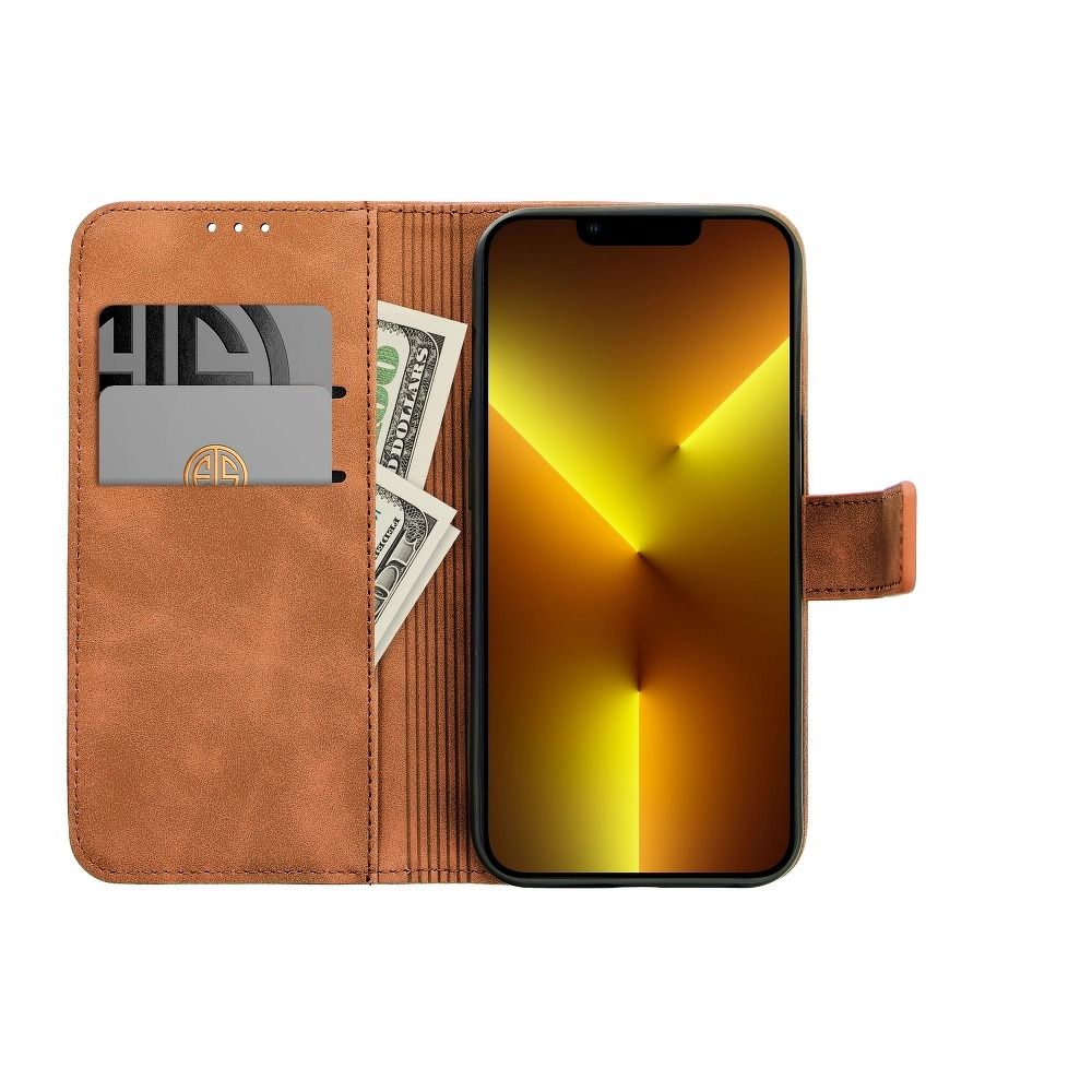 Xiaomi Redmi Note 12 Pro+ 5G púzdro Book Tender hnedé