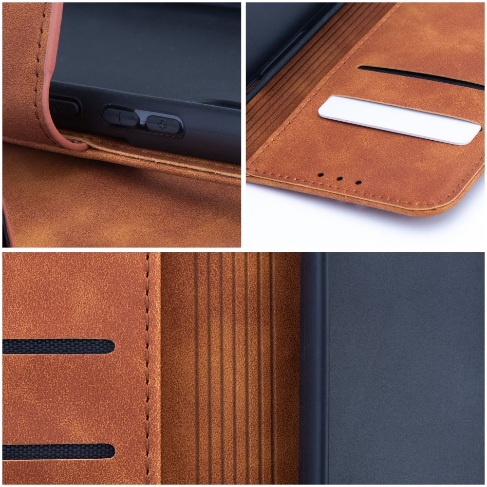 Xiaomi Redmi Note 12 Pro+ 5G púzdro Book Tender hnedé