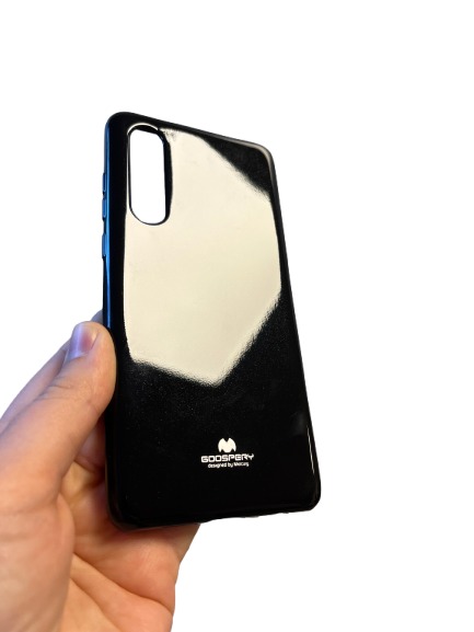 Huawei P30 zadné gumené púzdro Jelly čierne
