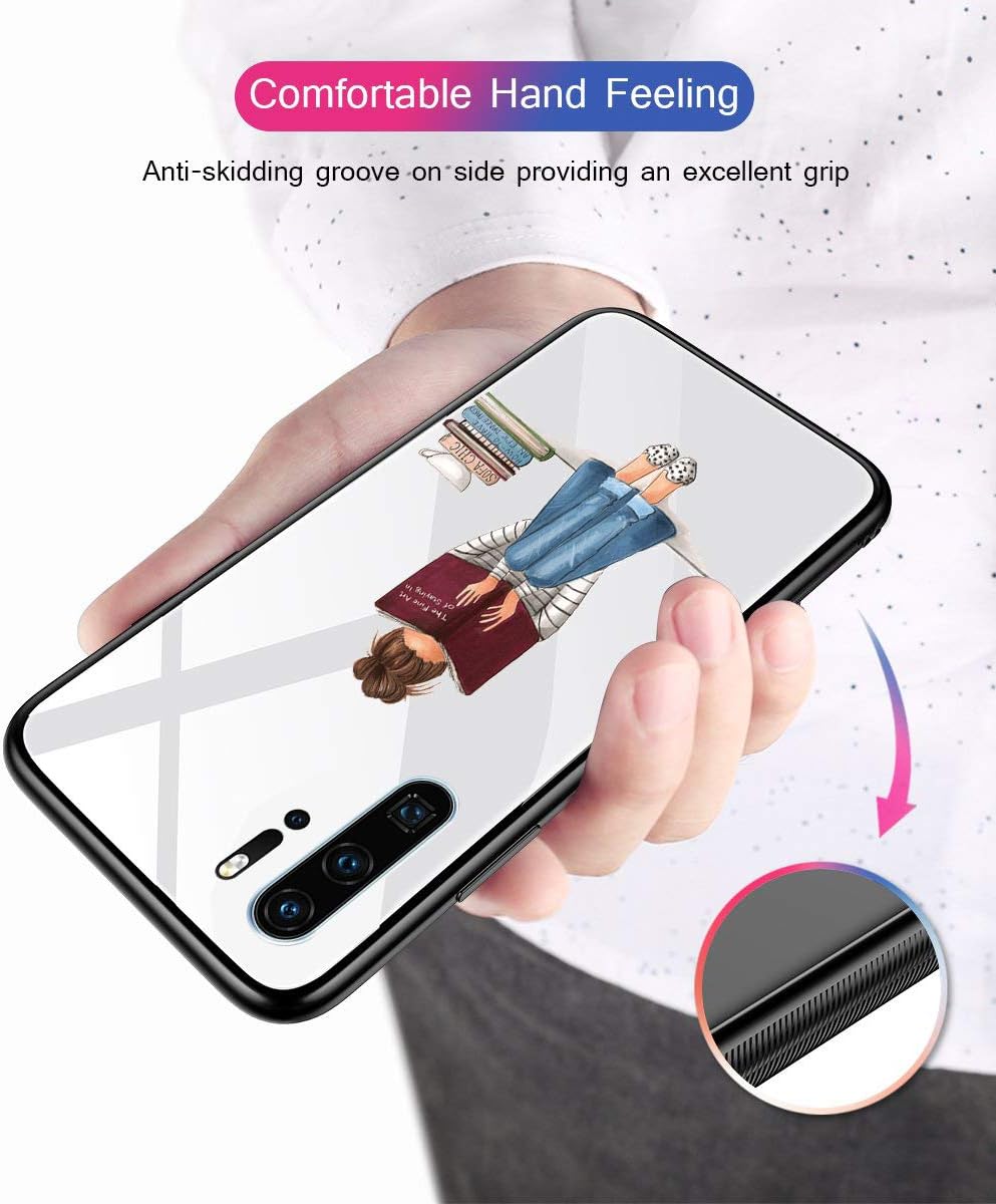 Huawei P30 zadné púzdro knihomoľka