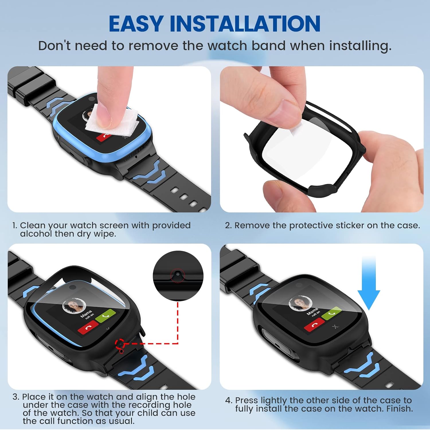 Xplora X5 Play ochranná krytka so sklom 3ks v balení