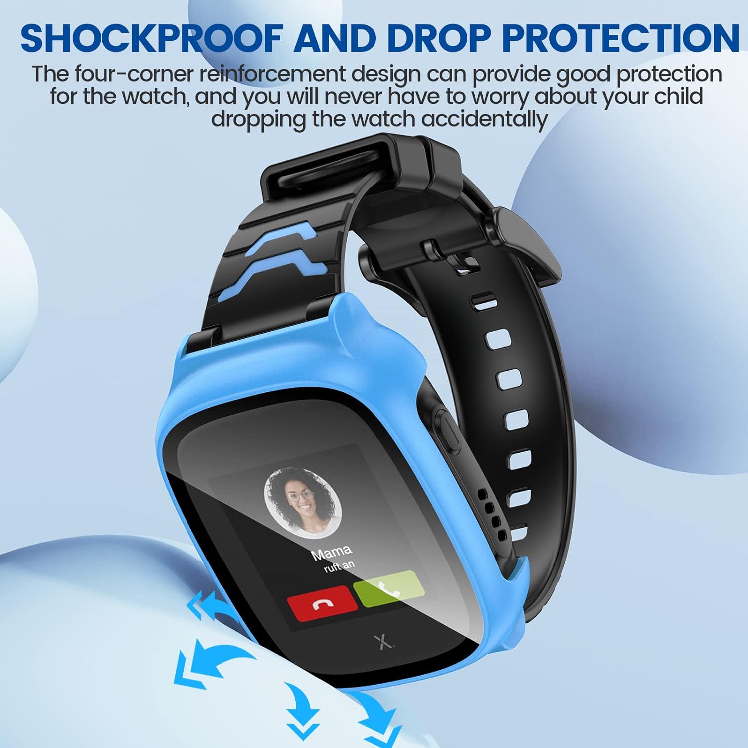 Xplora X5 Play ochranná krytka so sklom 3ks v balení