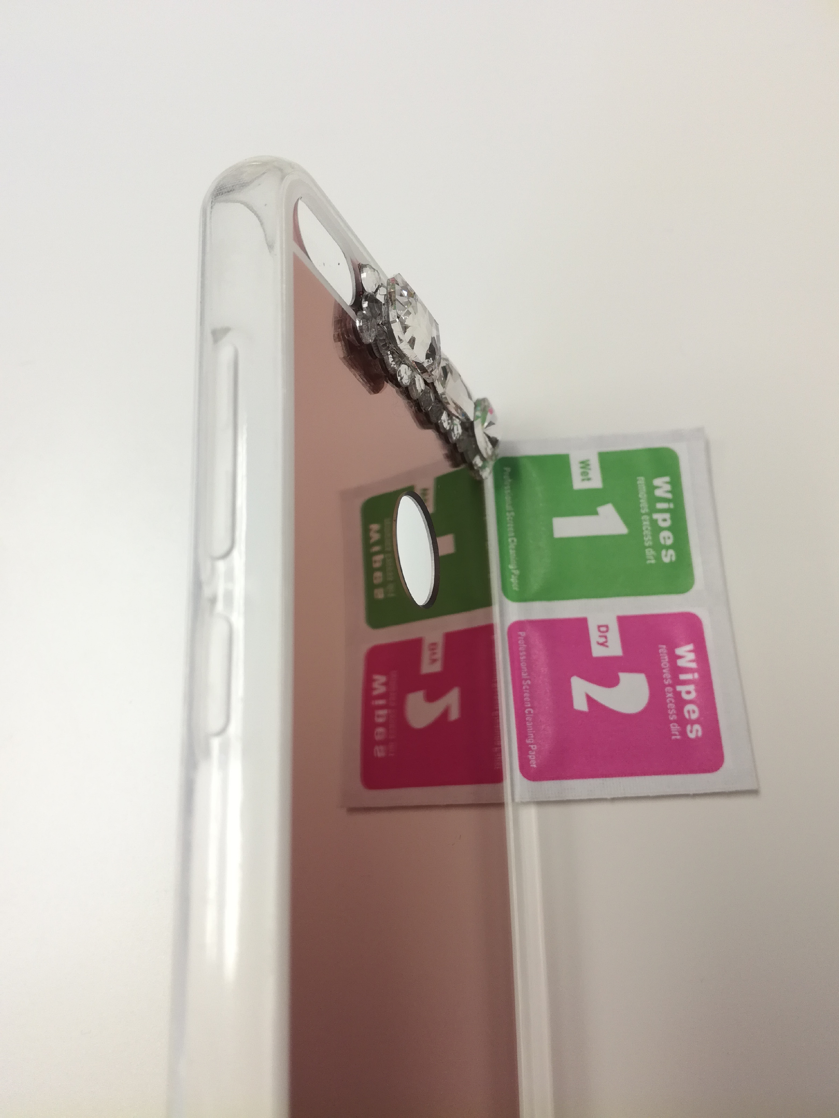 Huawei P8 Lite 2017 / P9 Lite 2017 zrkadlové púzdro BL ružové