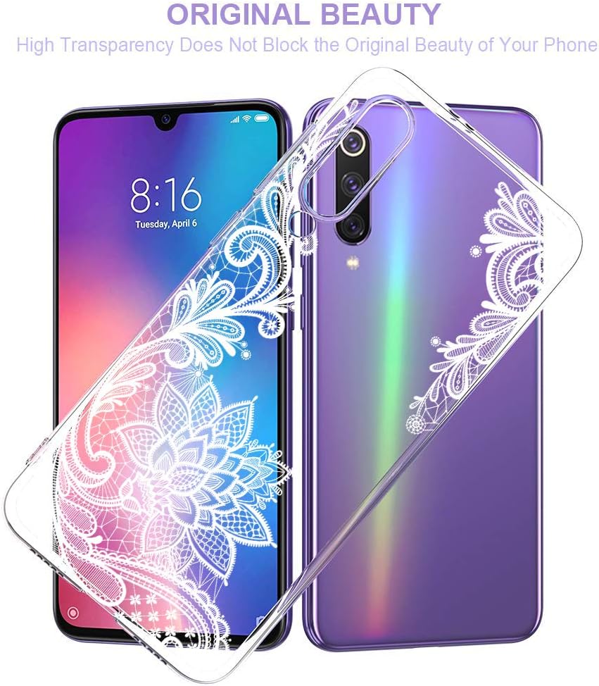 Huawei Y6 2019 zadné púzdro Mandala priehľadné