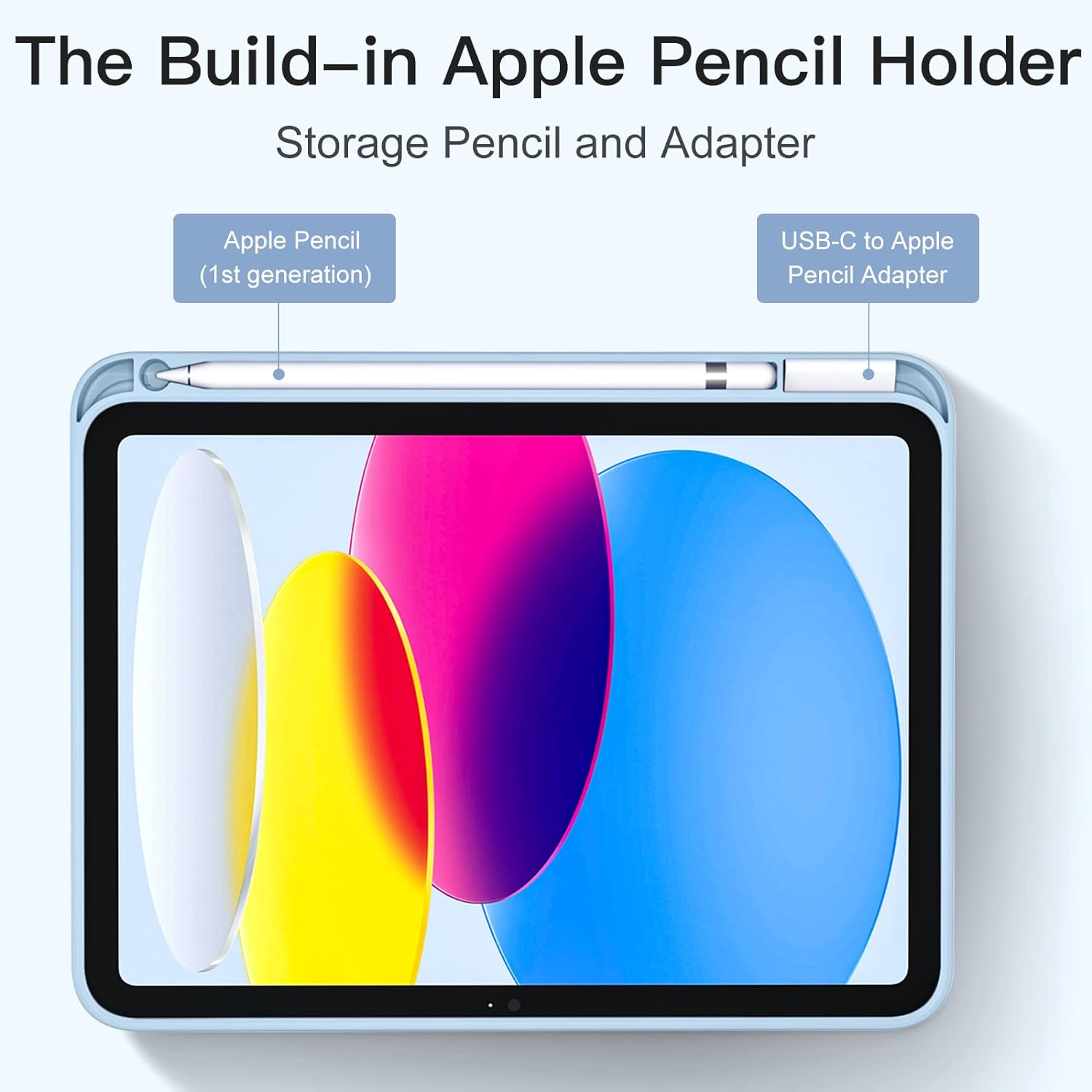 iPad 10 10,9" model 2022 Wake / Sleep púzdro modré