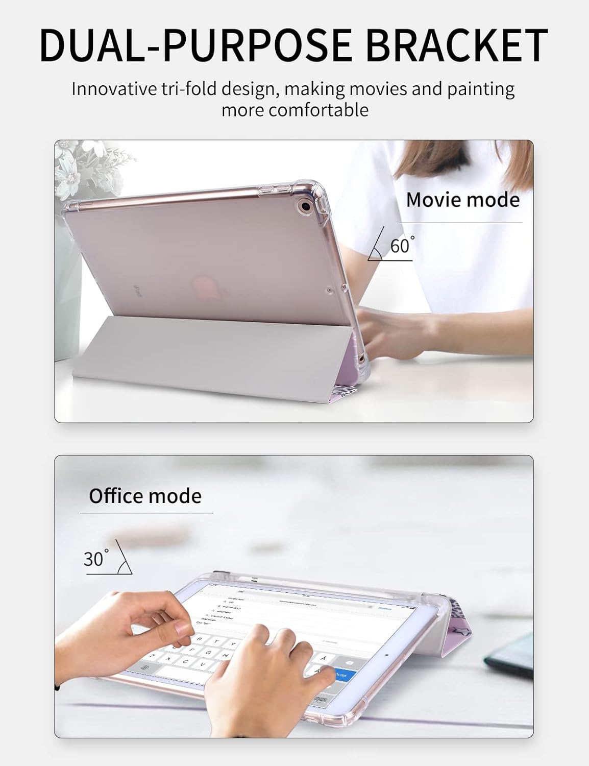 iPad 10,2" 7 / 8 / 9 2019 / 2020 / 2021 kožené púzdro Smart book Magical World
