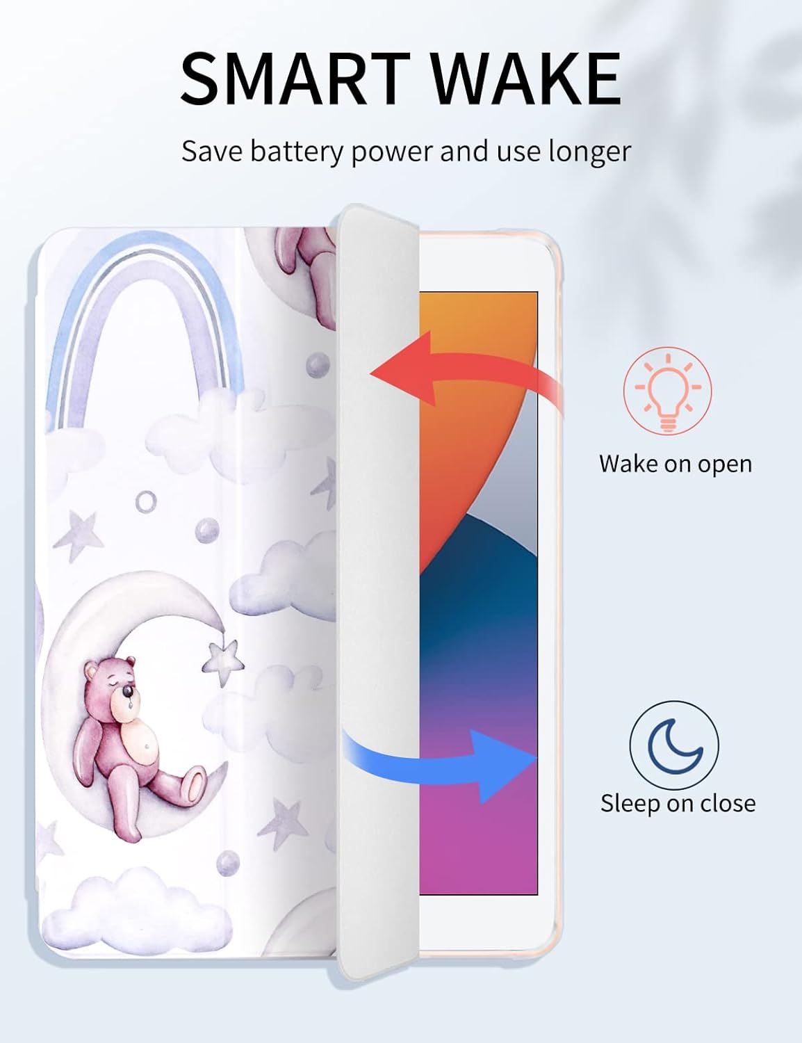 iPad 10,2" 7 / 8 / 9 2019 / 2020 / 2021 púzdro Smart Slim Dream macík