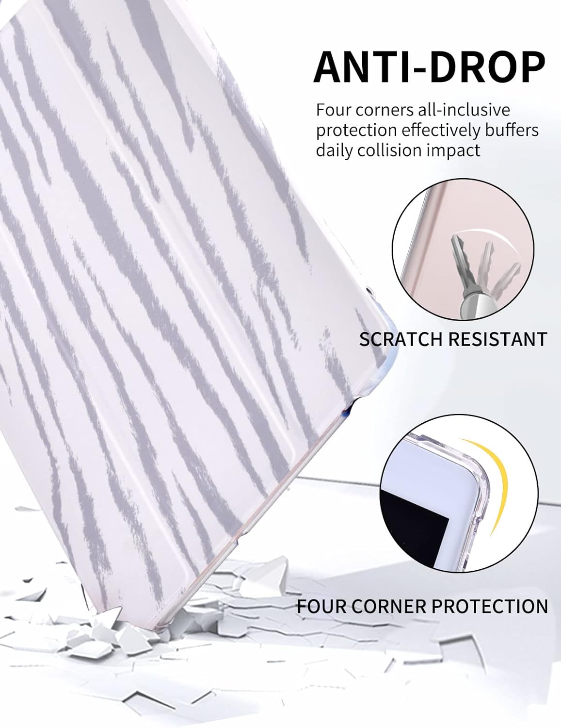 iPad 10,2" 7 / 8 / 9 2019 / 2020 / 2021 púzdro Smart Slim Dream zebra