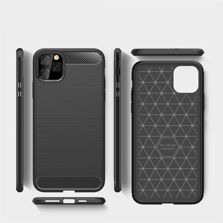 iPhone 11 Pro (5,8") zadné púzdro Carbon čierne