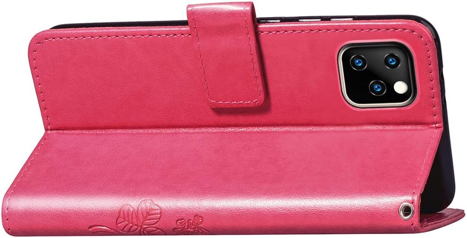 iPhone 11 Pro púzdro book strom šťastia magenta