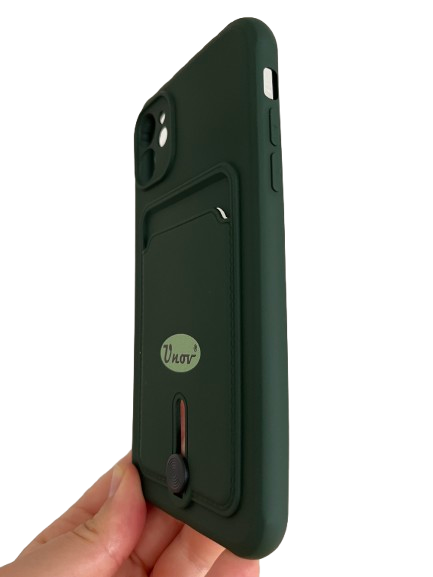 iPhone 11 púzdro Card zelené