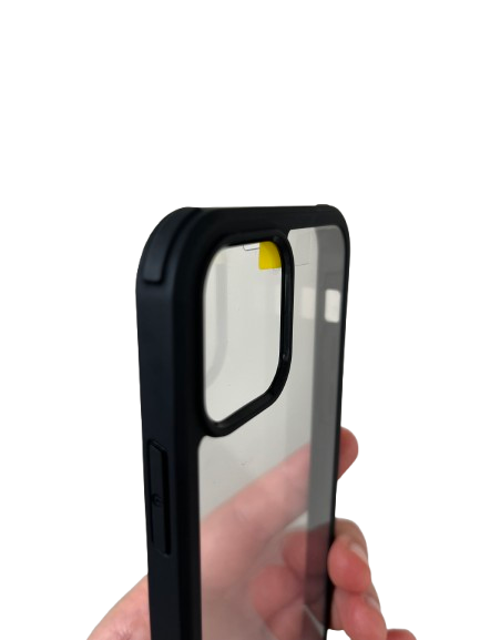 iPhone 12 / 12 Pro celotelové 360° púzdro čierne s krytkou fotoaparátu