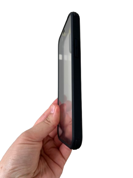 iPhone 12 / 12 Pro celotelové 360° púzdro čierne s krytkou fotoaparátu