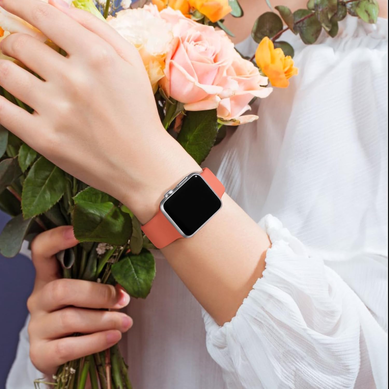 Apple Watch 38mm / 39mm / 40mm / 41mm silikónové remienky 3ks