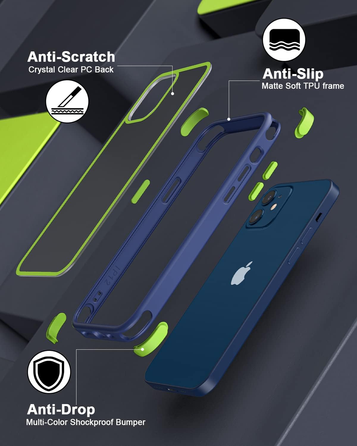 iPhone 12 Mini hybridné zadné púzdro