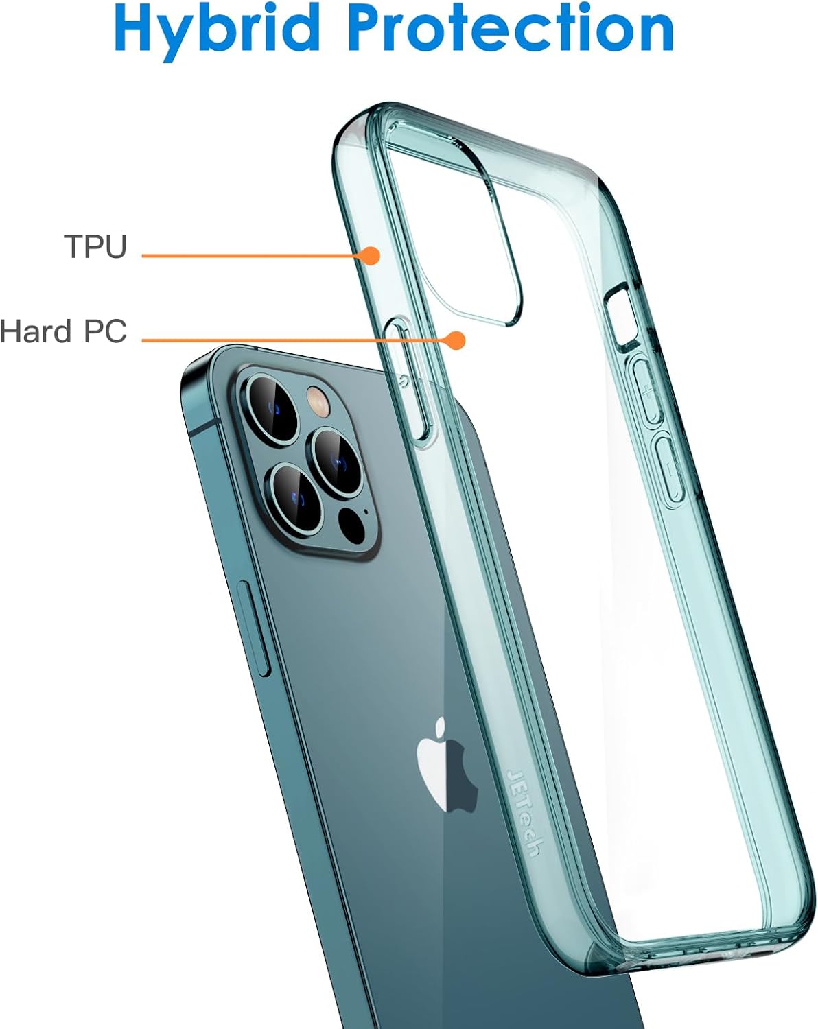 iPhone 12 Pro Max zadné púzdro modré