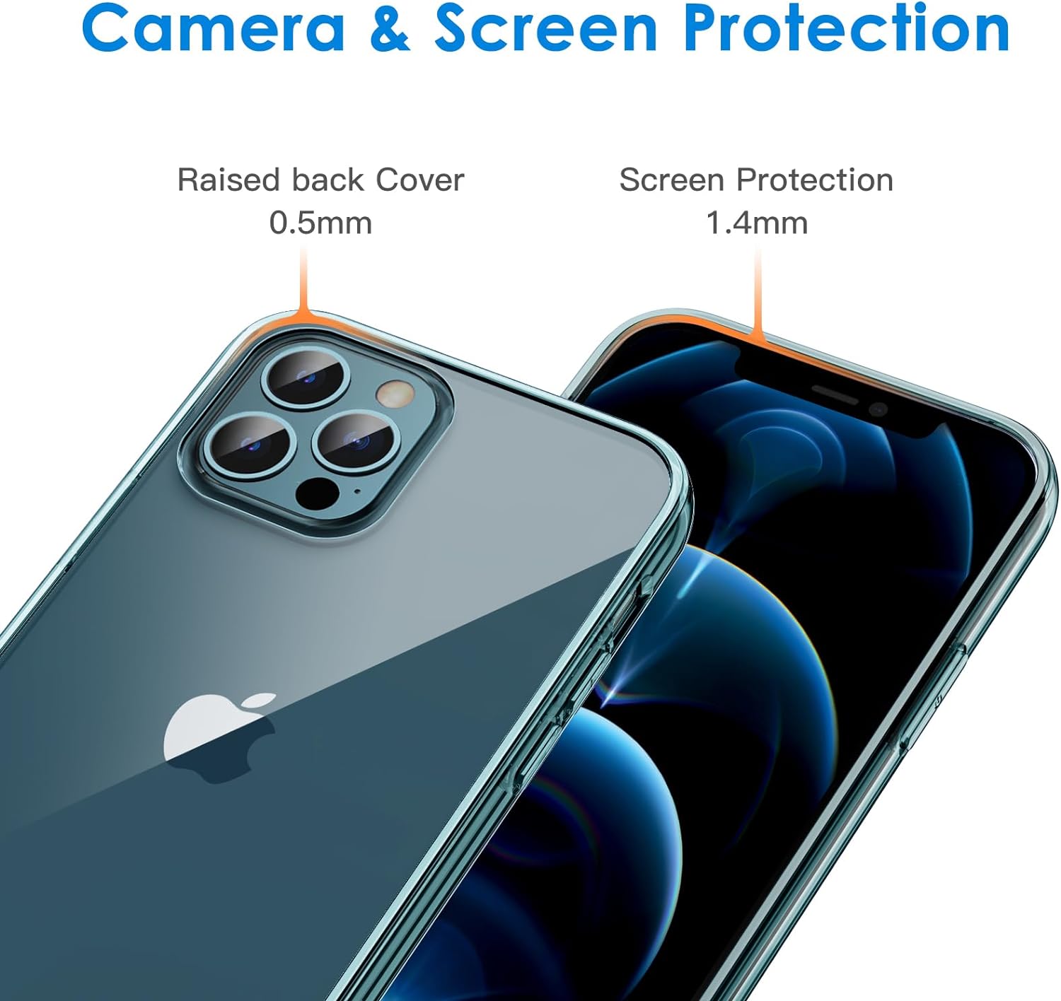 iPhone 12 Pro Max zadné púzdro modré