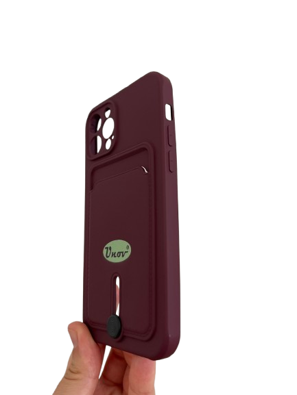 iPhone 12 Pro púzdro Card bordové